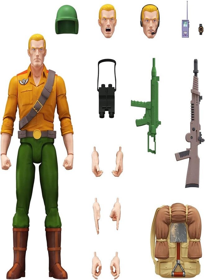 Super7 ULTIMATES! G.I. Joe Duke - 7" G.I. Joe Action Figure with Accessories Classic Cartoon Collectibles and Retro Toys - Image 1